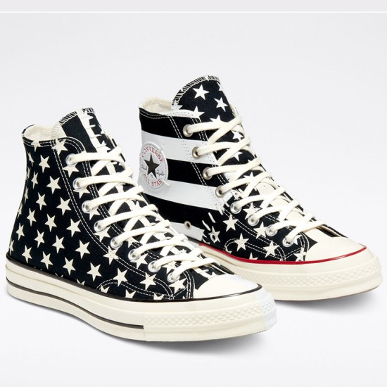 converse black with white stars