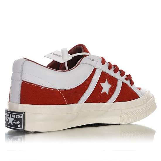 red suede converse one star