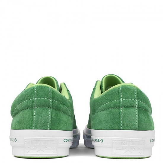 converse all star suede green