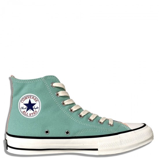 blue green converse