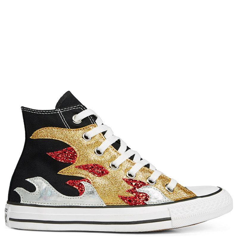 flame converse shoes