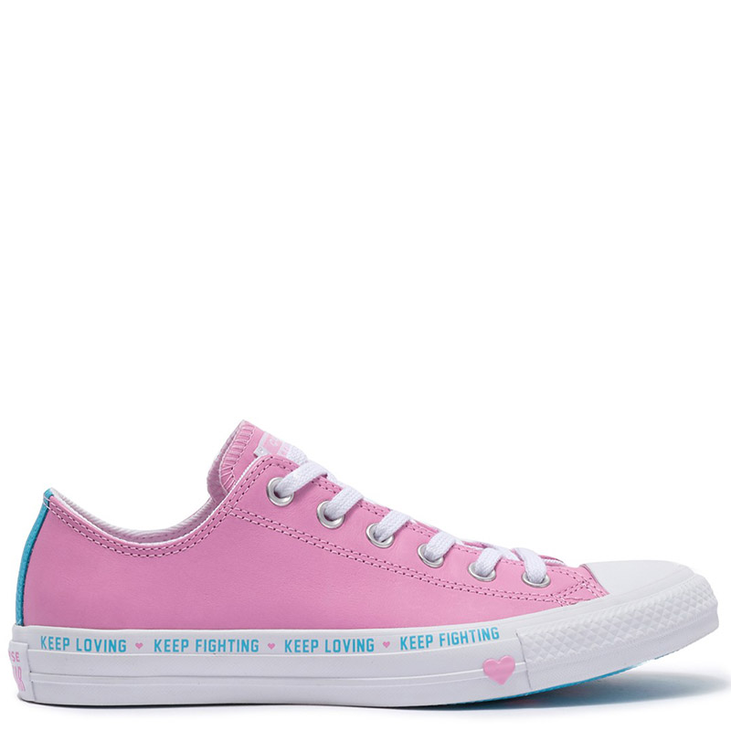 Star Oxford Leather Sneaker Pink