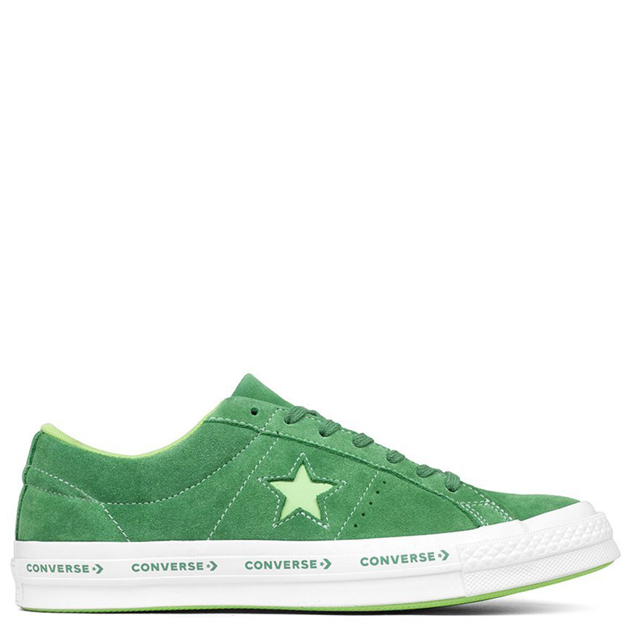 suede green converse