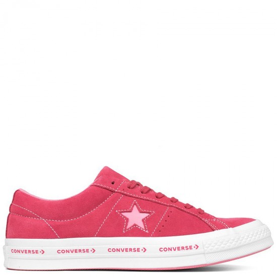 Converse One Star Ox Pink Low Top Suede 